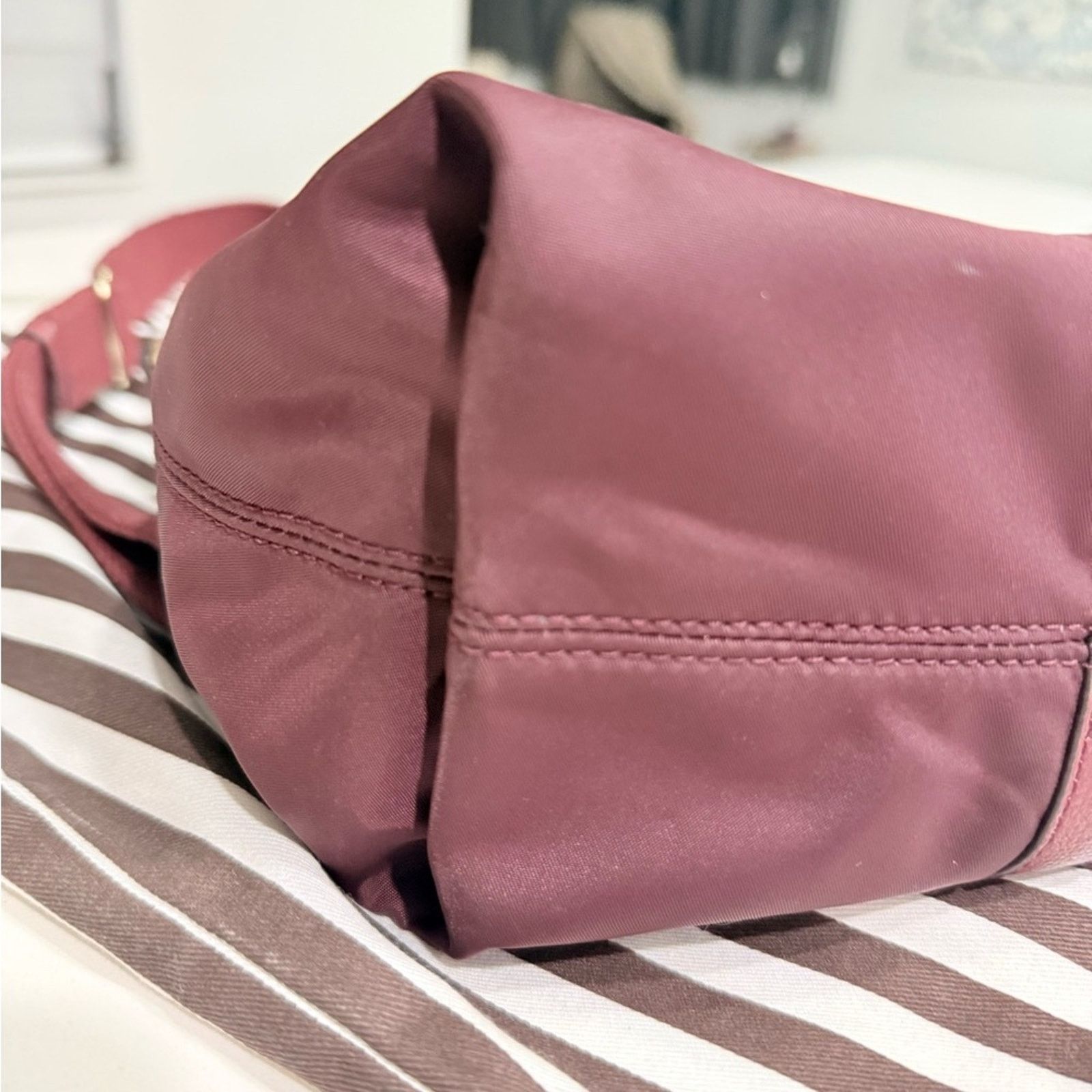 Henri Bendel Henri Bendel Jetsetter Convertible Backpack//tote Oxblood Size ONE SIZE - 12 Thumbnail