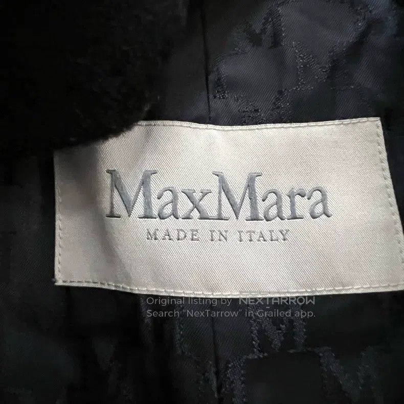 Max Mara Max Mara Black Coat Size XXS / US 00 / IT 34 - 3 Thumbnail