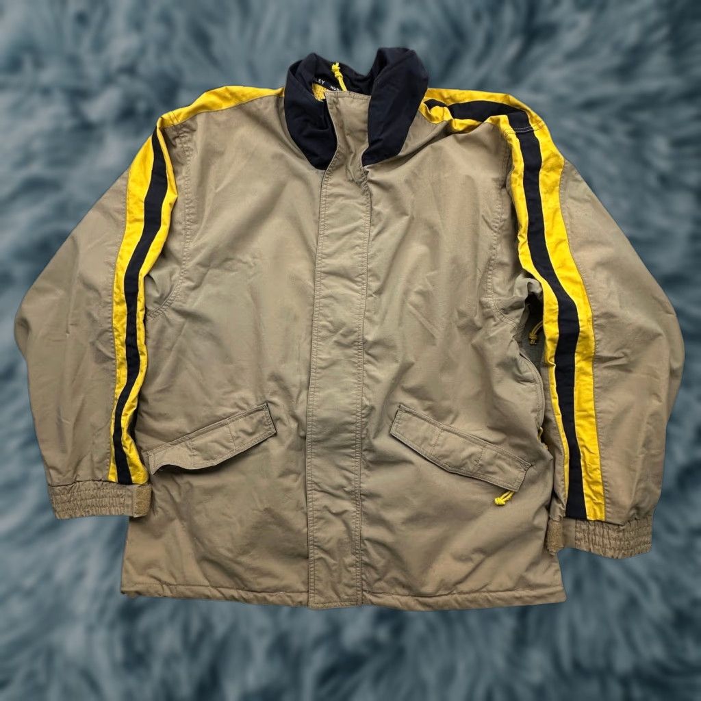 Hurley VINTAGE Hurley 999 Ski Snowboard Jacket Mens L Brown Yellow Jacket Mens 999 Ski Snowboard Pattern Solid 80s 90s Size US L / EU 52-54 / 3 - 1 Thumbnail
