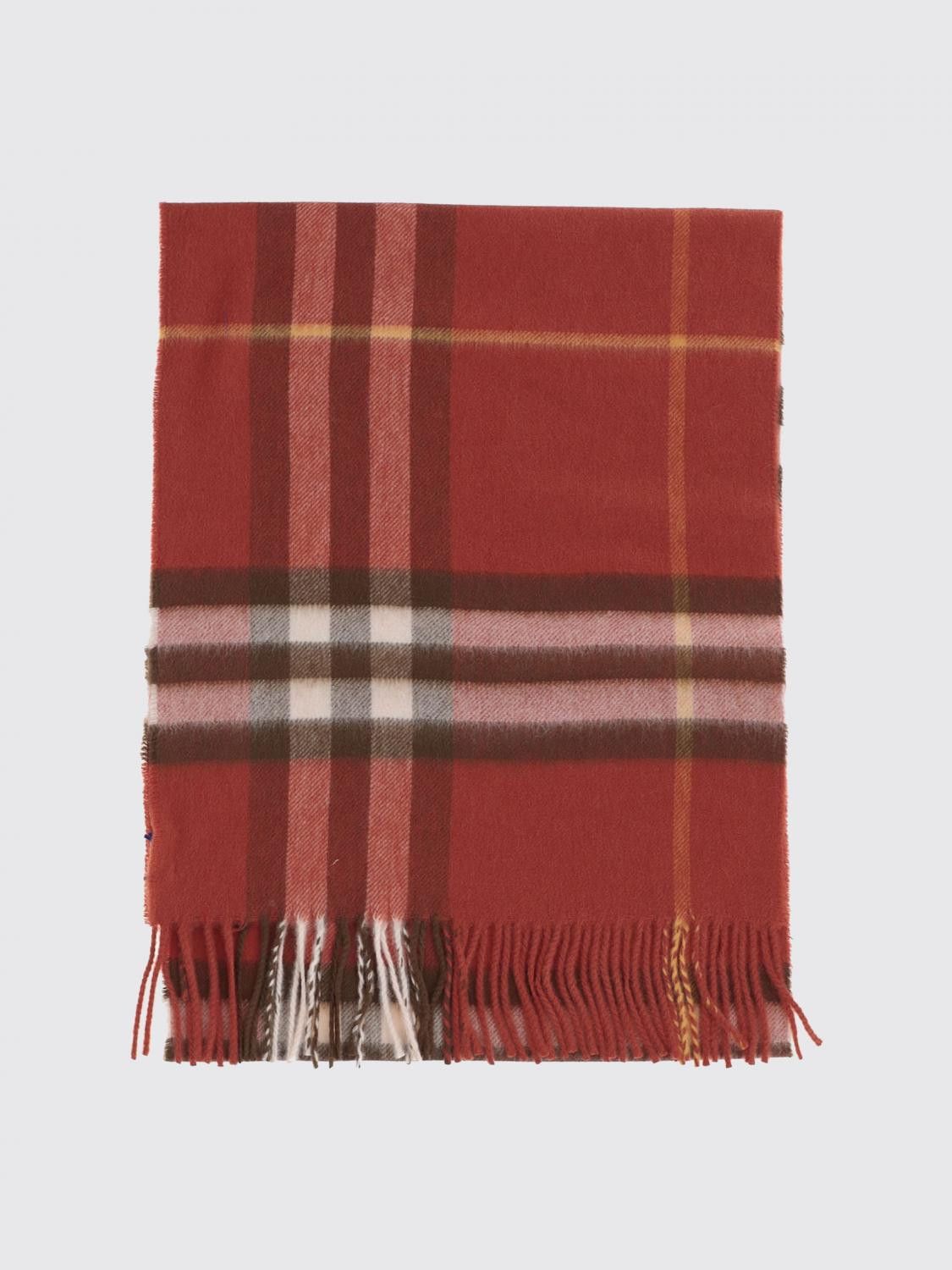 Burberry Burberry Scarf Woman Coral Size ONE SIZE - 1 Thumbnail
