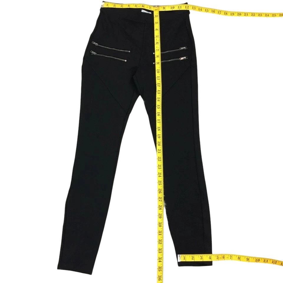 Other NWT Chelsea Sky Moto Leggings Pants XS Pull-On Zip Detail Size 26" / US 2 / IT 38 - 11 Thumbnail