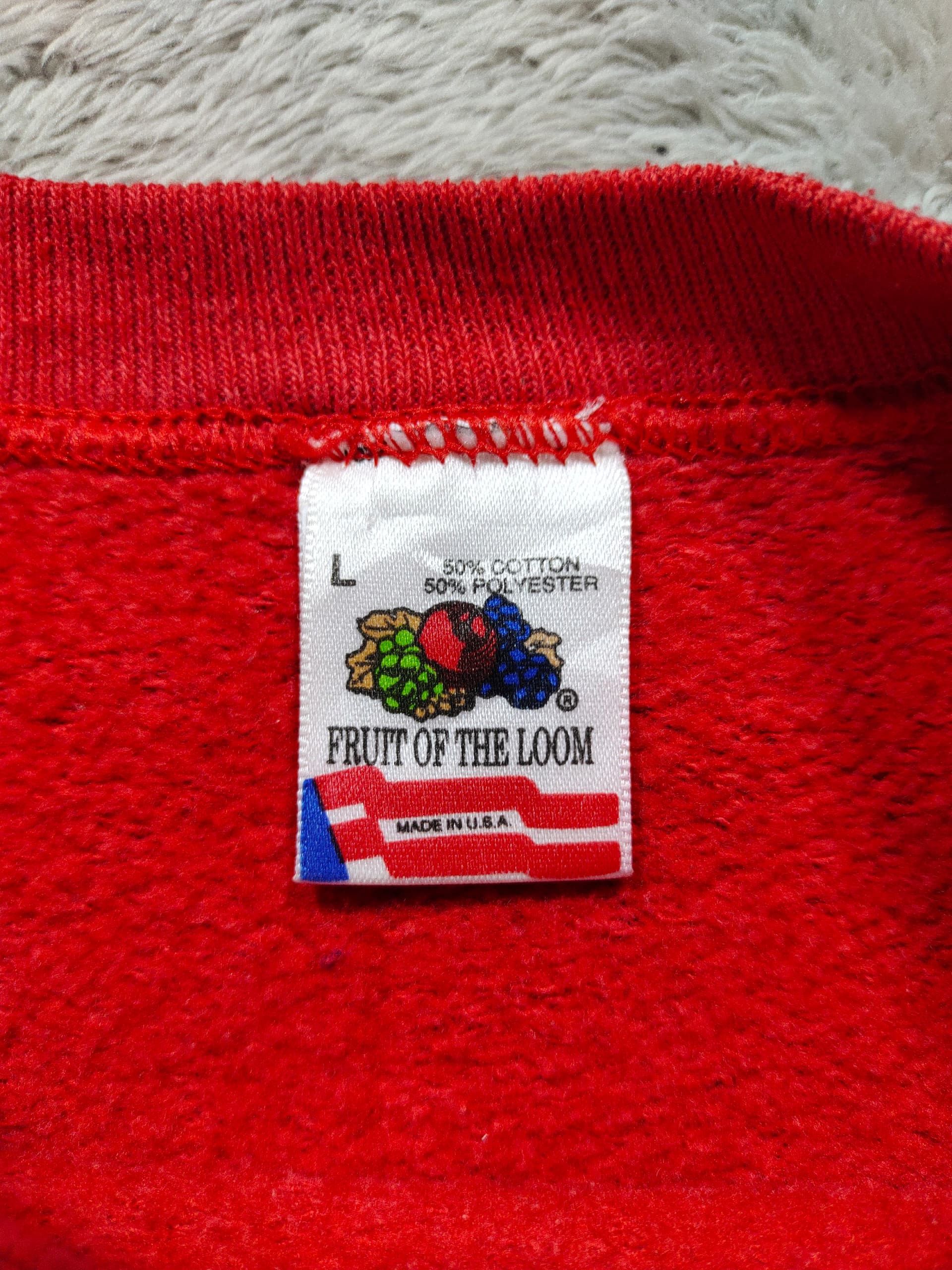 Fruit Of The Loom × Nike × Vintage VINTAGE FRUIT OF THE LOOM AIR JORDAN FLIGHT NIKE SWEATSHIRT Size US L / EU 52-54 / 3 - 7 Thumbnail