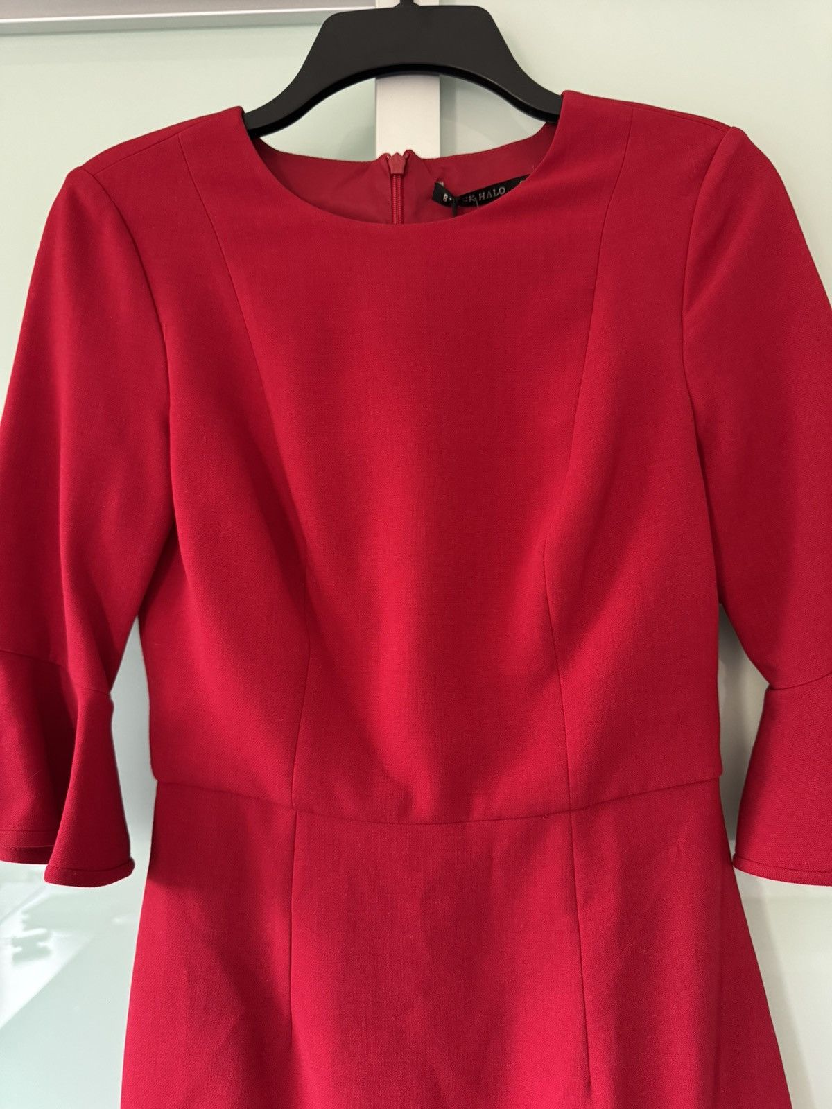 Black Halo Black Halo Red “Bonfire” Dress Size XS / US 0-2 / IT 36-38 - 4 Thumbnail