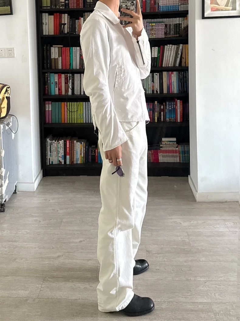 Yohji Yamamoto Yohji Yamamoto Yohji Yamamoto 07SS Short Jacket Unisex Size US M / EU 48-50 / 2 - 9 Thumbnail