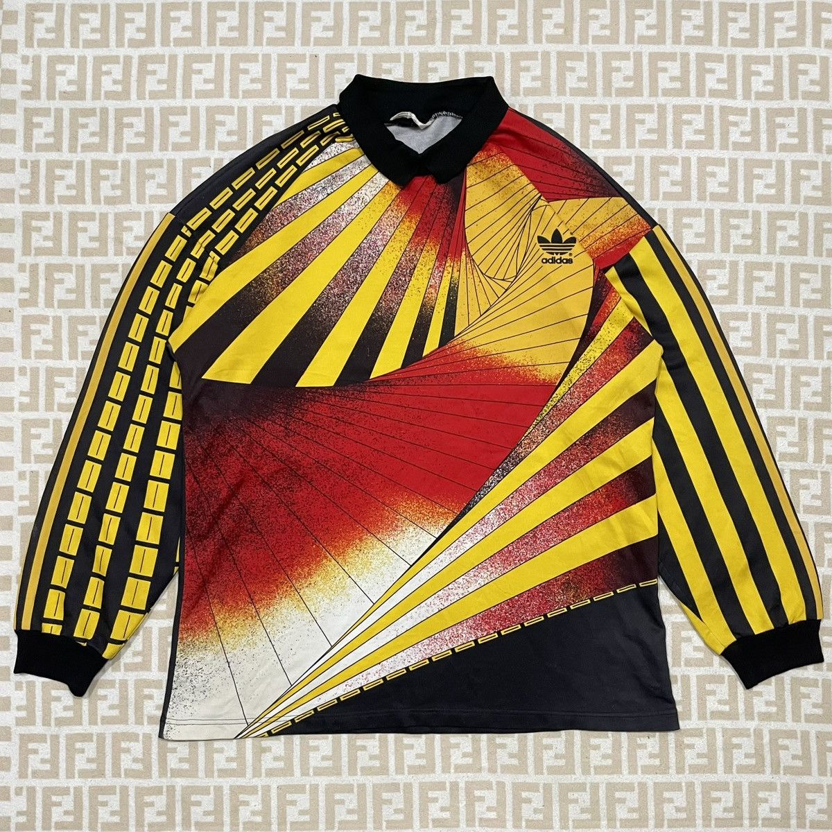 Adidas Vintage 90s Adidas Goalkeeper Germany Jersey Size US XL / EU 56 / 4 - 2 Thumbnail