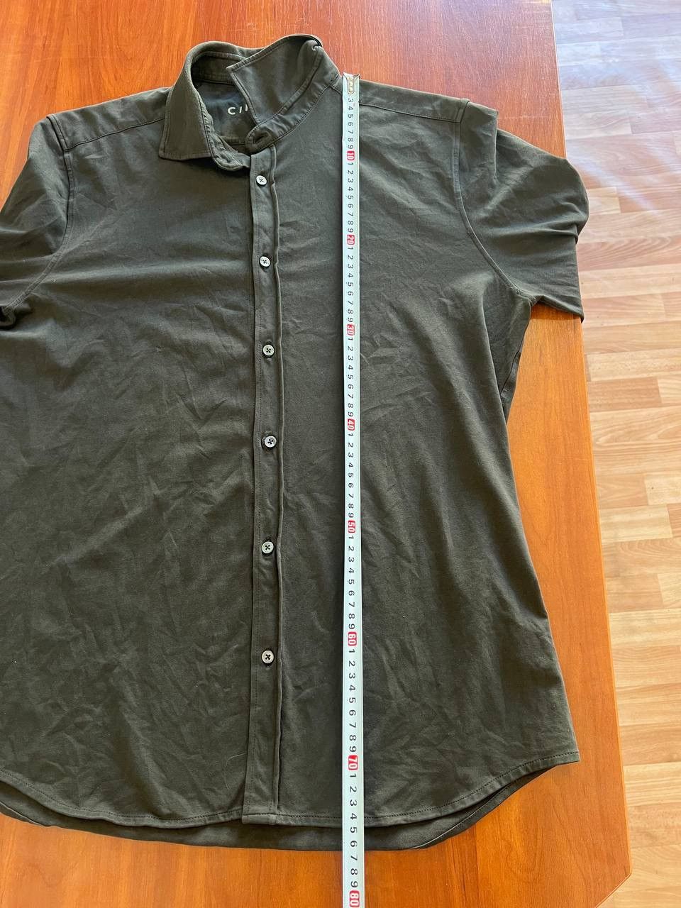 Circolo 1901 CIRCOLO 1901 MENS CLASSIC SOLID COTTON BLEND BUTTON SHIRT XL Size US XL / EU 56 / 4 - 12 Thumbnail