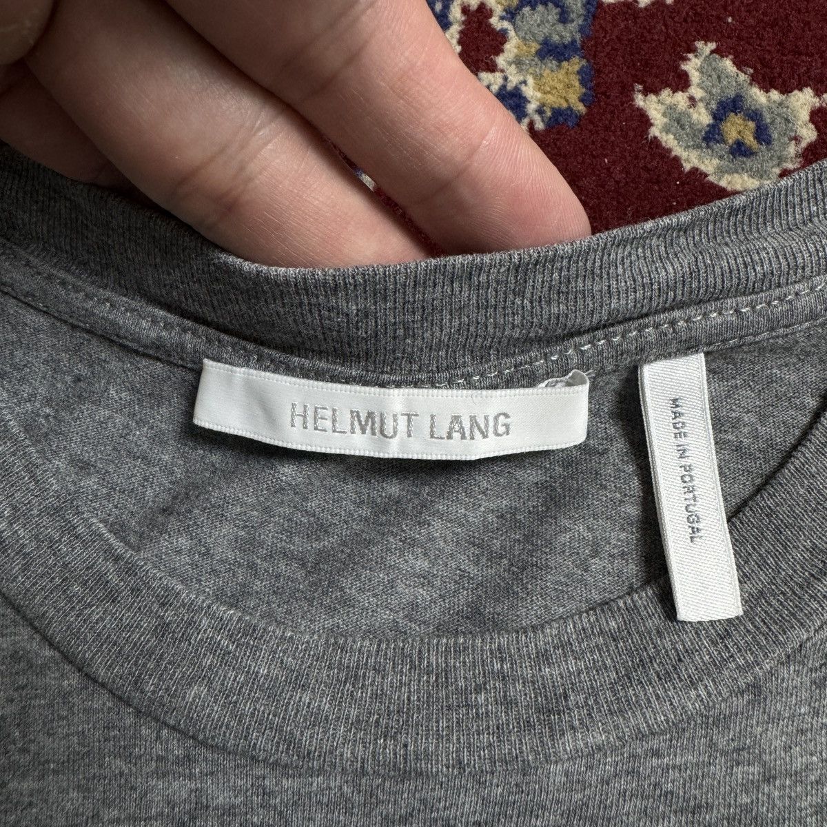 Helmut Lang Helmut Lang Pocket Tee T-shirt Luxury Fashion Designer Brand Size US M / EU 48-50 / 2 - 3 Thumbnail