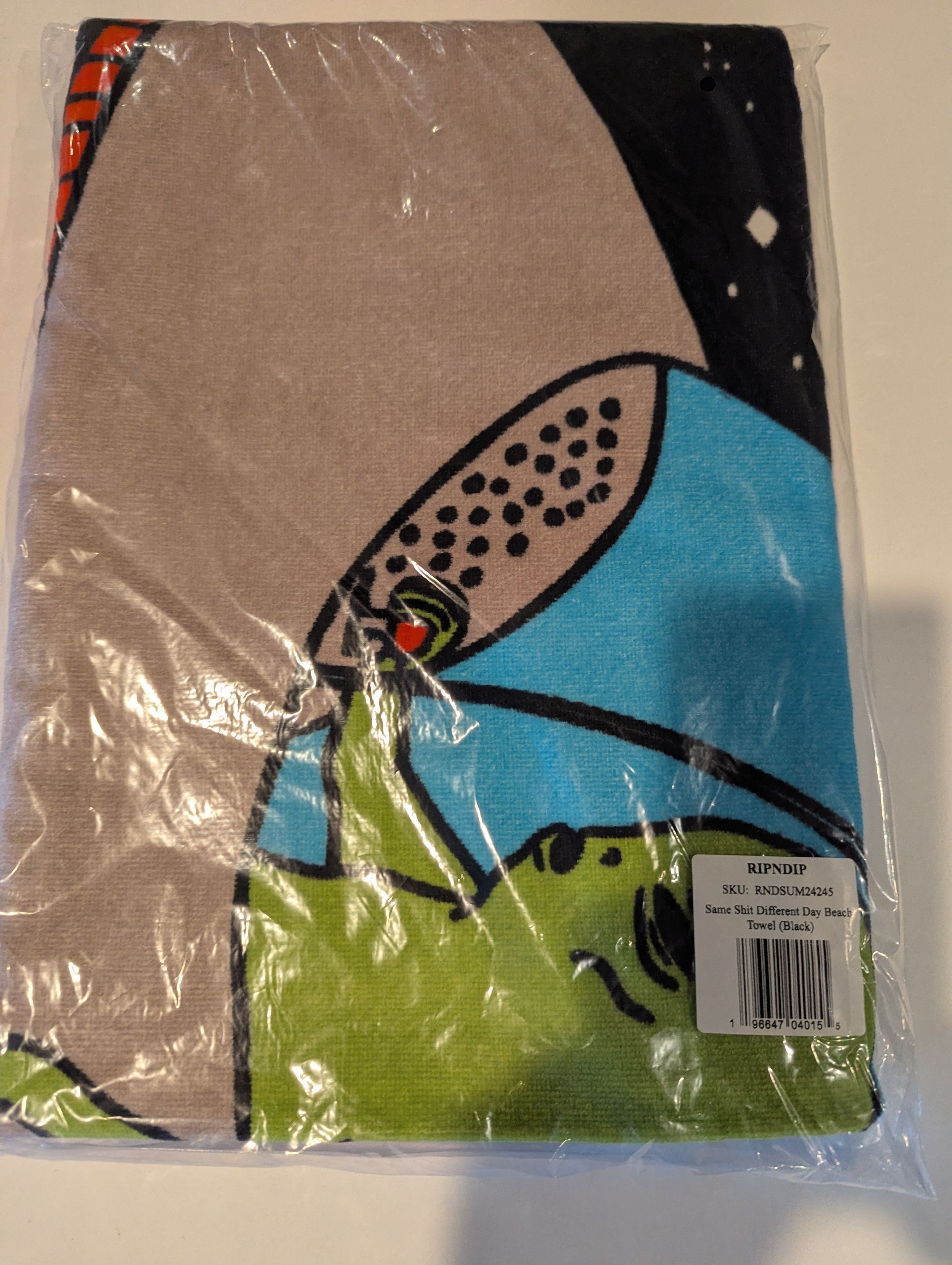 RIPNDIP RIP N DIP Same Shit Beach Towel NEW Size ONE SIZE - 3 Thumbnail