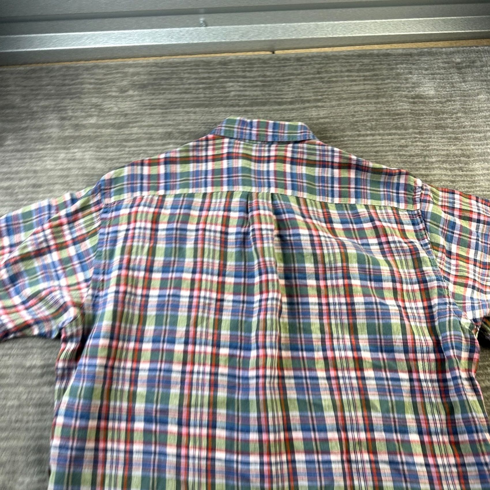 Brooks Brothers Brooks Brothers Shirt Mens Large Multicolor Linen Button Up 346 Original Polo Size US L / EU 52-54 / 3 - 5 Thumbnail