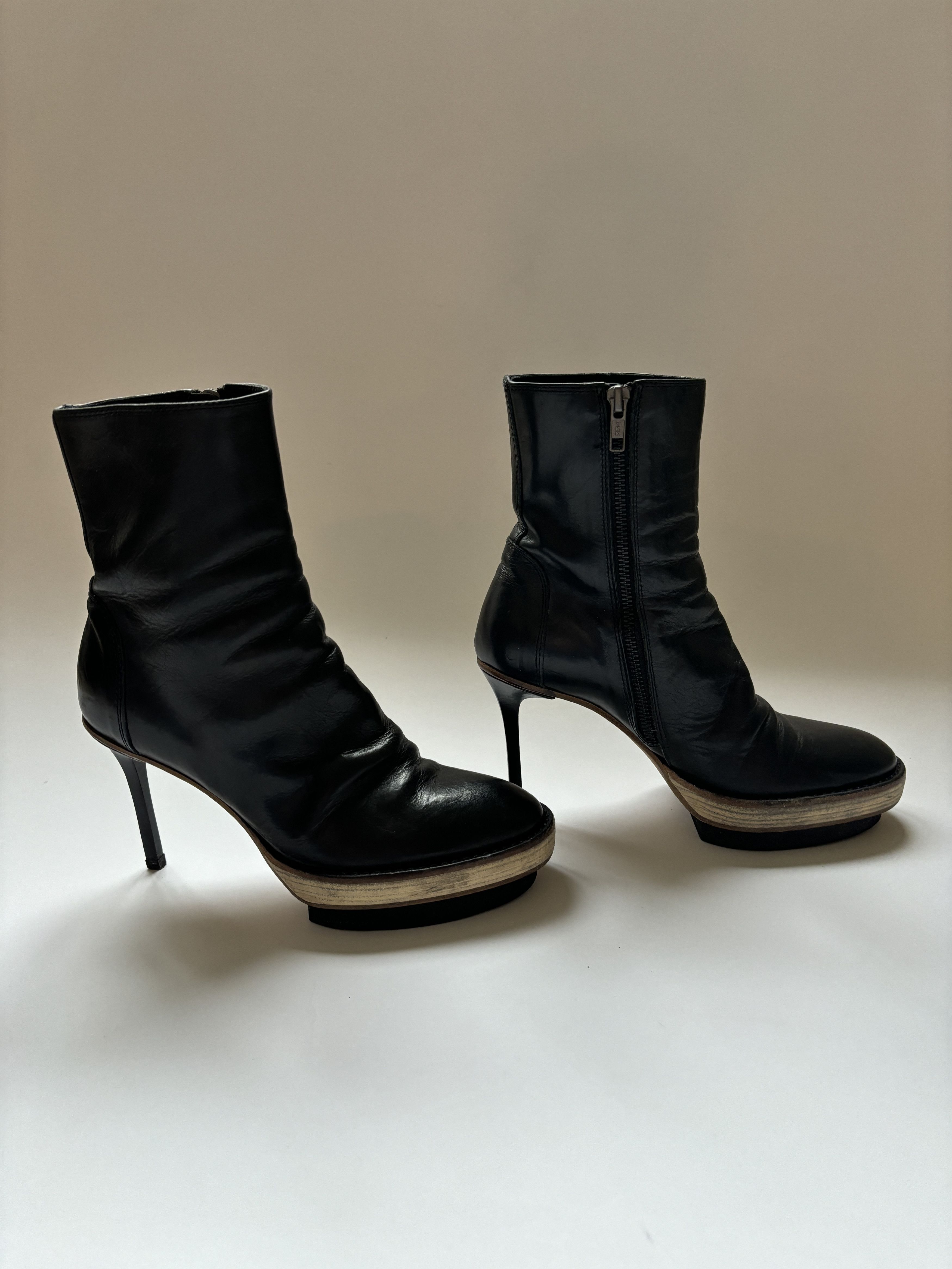 Ann Demeulemeester ⚡️QUICK SALE⚡️Ann Demeulemeester Heeled Platformed Low Boots Size US 6 / IT 36 - 7 Thumbnail