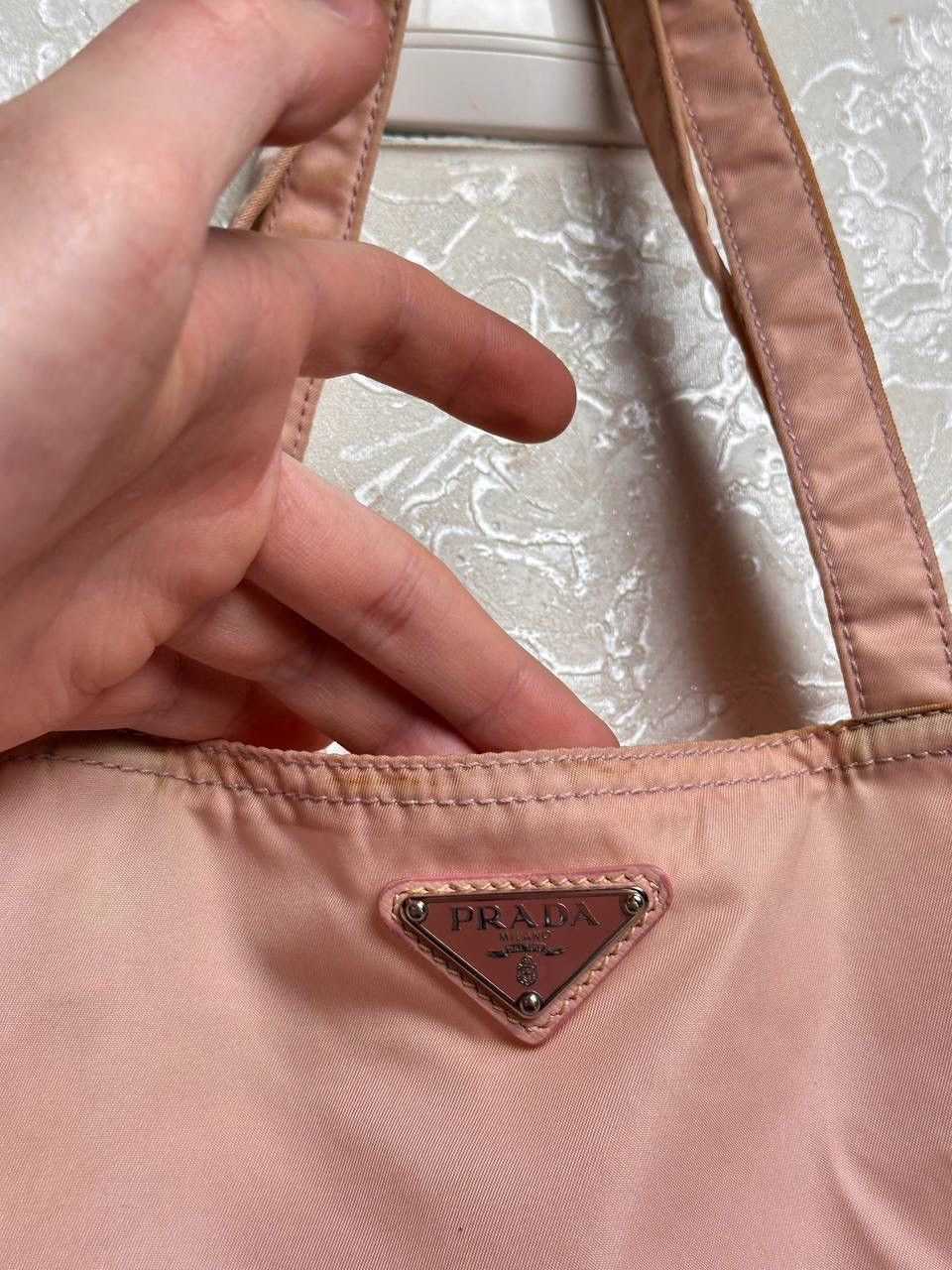 Prada RARE PRADA Pink Tessuto Nylon Robot Tote Bag Y2K Vintage Size ONE SIZE - 3 Thumbnail