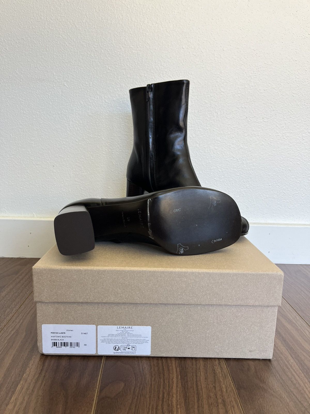 Lemaire Lemaire Anatomic Boots 80MM Heel Size US 8 / IT 38 - 6 Thumbnail