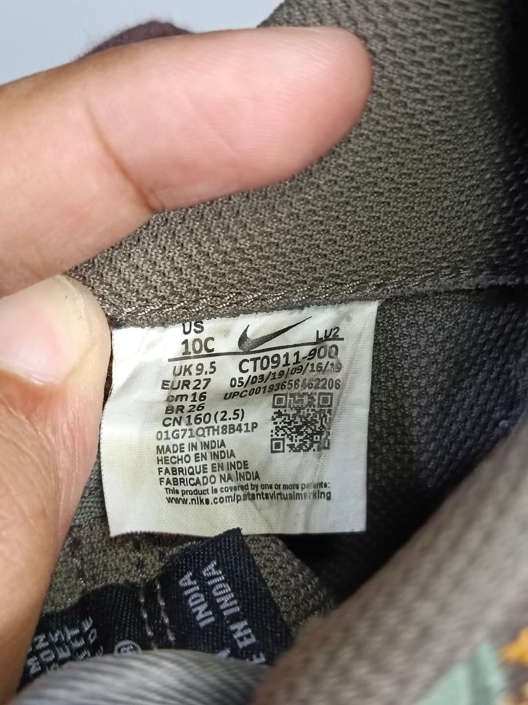 Nike × Travis Scott Travis Scott x Air Force 1 'Cactus Jack' Toddler Size US 5 / EU 37 - 12 Thumbnail