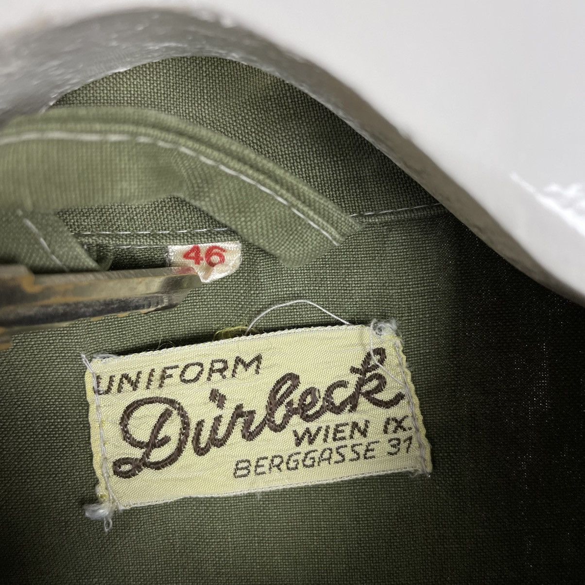 Vintage 1950s Vintage Military Double Pocket Jacket Austria Size US M / EU 48-50 / 2 - 24 Thumbnail