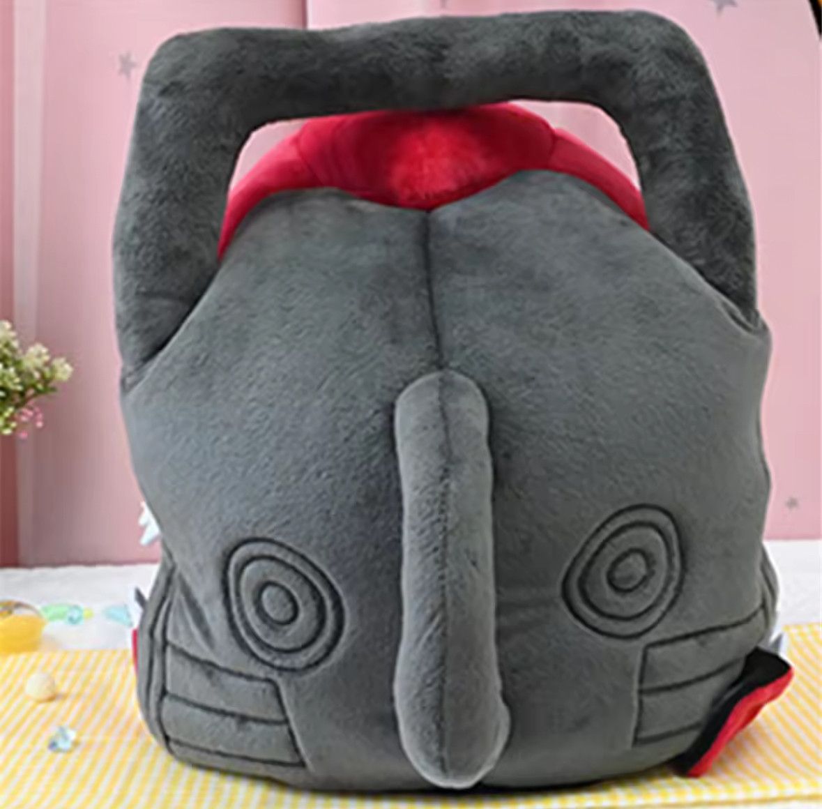 Japanese Brand Anime Chainsaw Denji Pochita Ushanka Autumn Winter Warm Hat Size ONE SIZE - 3 Thumbnail
