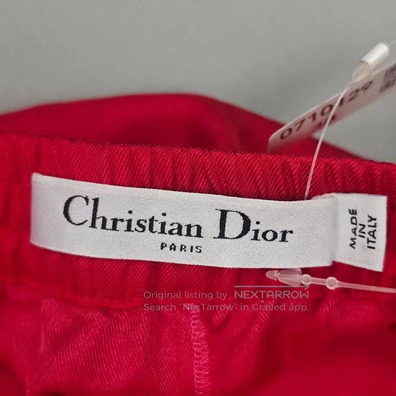 Dior Dior Red and purple color-matched mulberry silk shorts Size 25" / US 0 / IT 36 - 5 Thumbnail