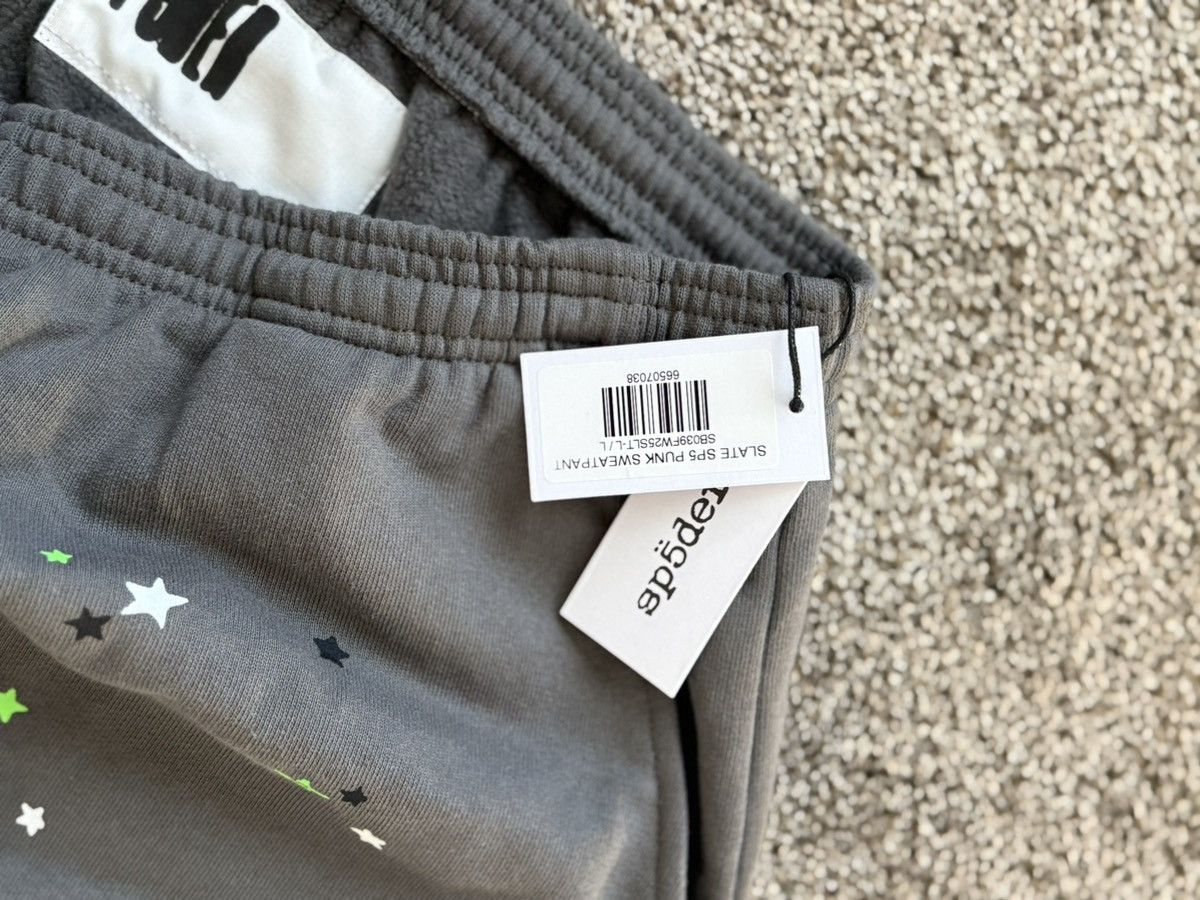 Sp5der Sp5der Punk Sweatpant “Slate” Size US 40 / EU 56 - 3 Thumbnail