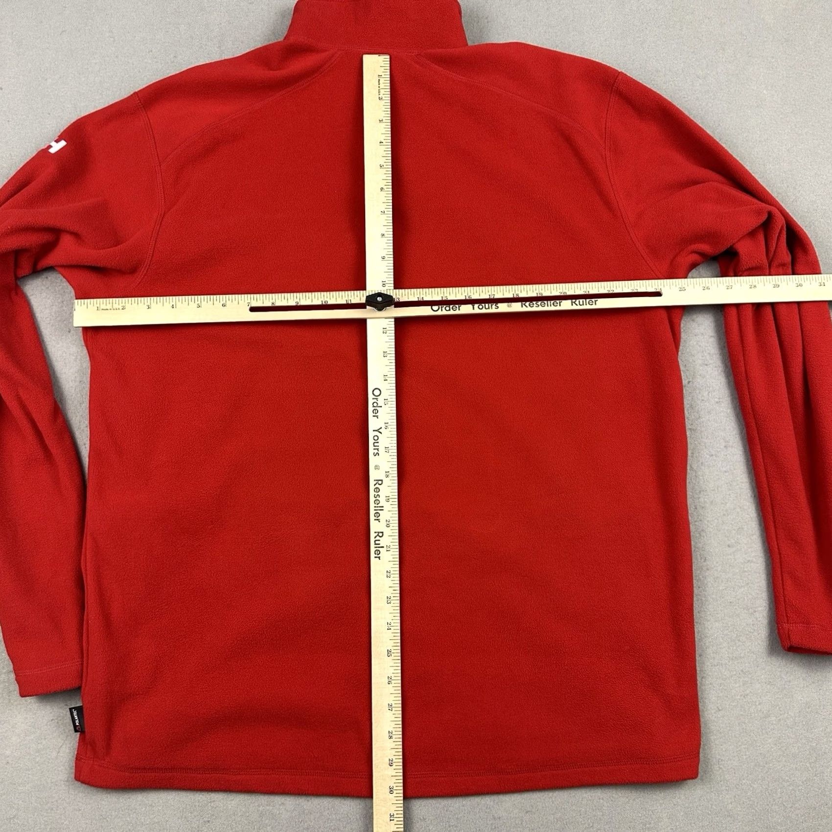 Helly Hansen Helly Hanson Jacket Red Full Zip Fleece Polarrtec Pockets XL Men Size US XL / EU 56 / 4 - 7 Thumbnail