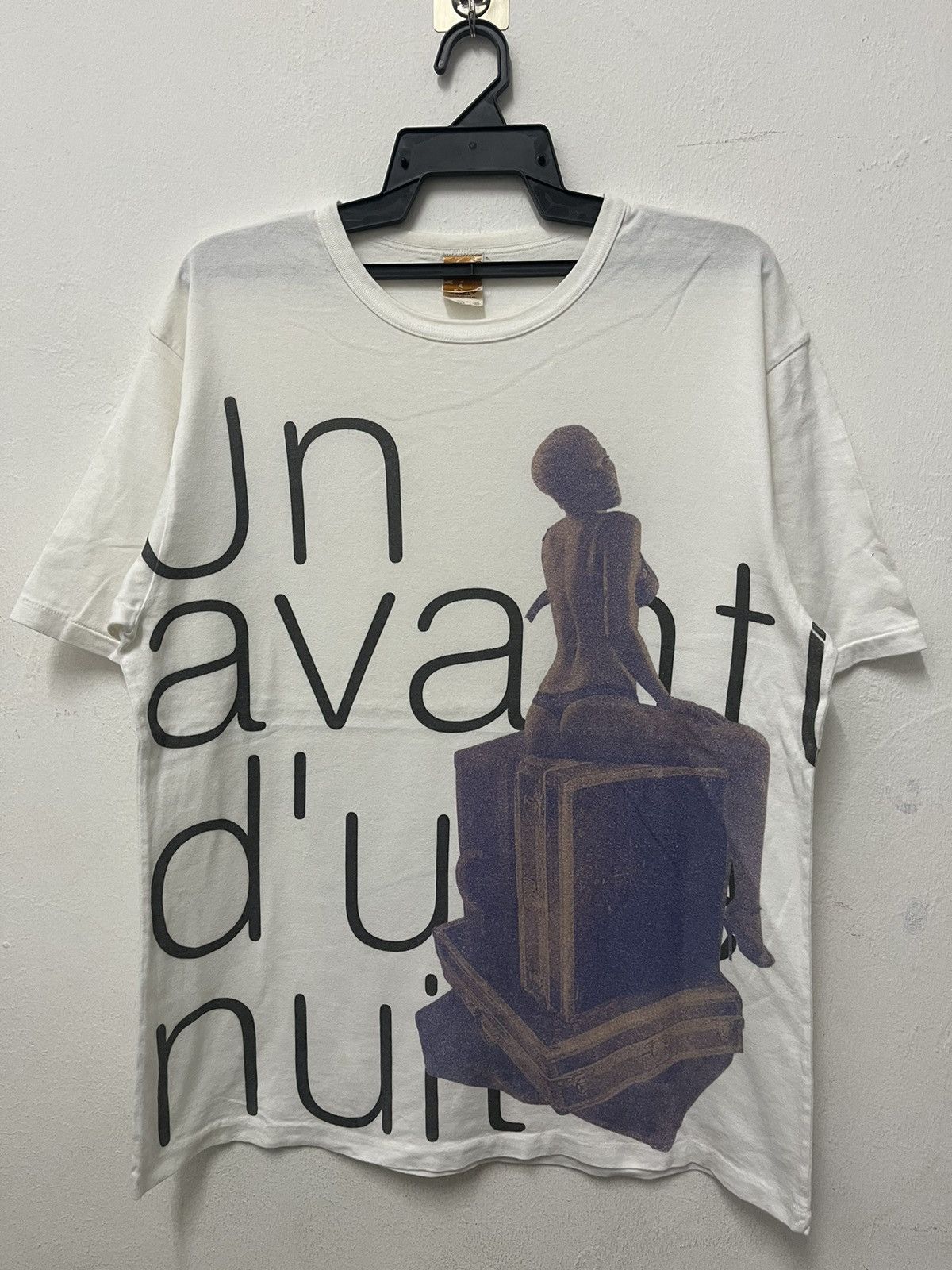 Vintage Vintage 90’s D’Nuit Naked Women Photo Tee Size US L / EU 52-54 / 3 - 1 Thumbnail