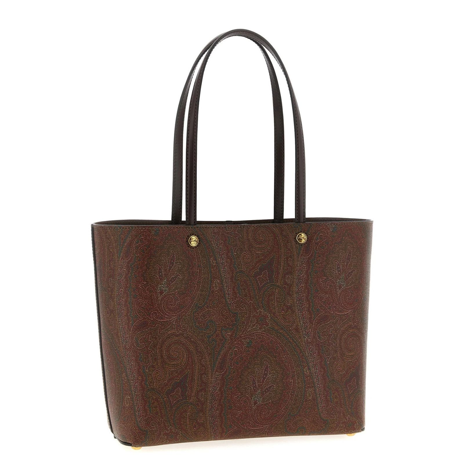 Etro ETRO Medium Etro Essential Brown Cotton Shopper Shoulder Bag Size ONE SIZE - 2 Thumbnail