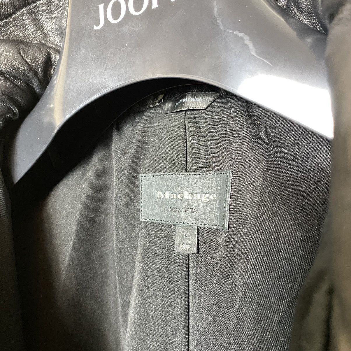 Mackage Mackage Leather Trim Canvas Jacket Size S / US 4 / IT 40 - 16 Thumbnail