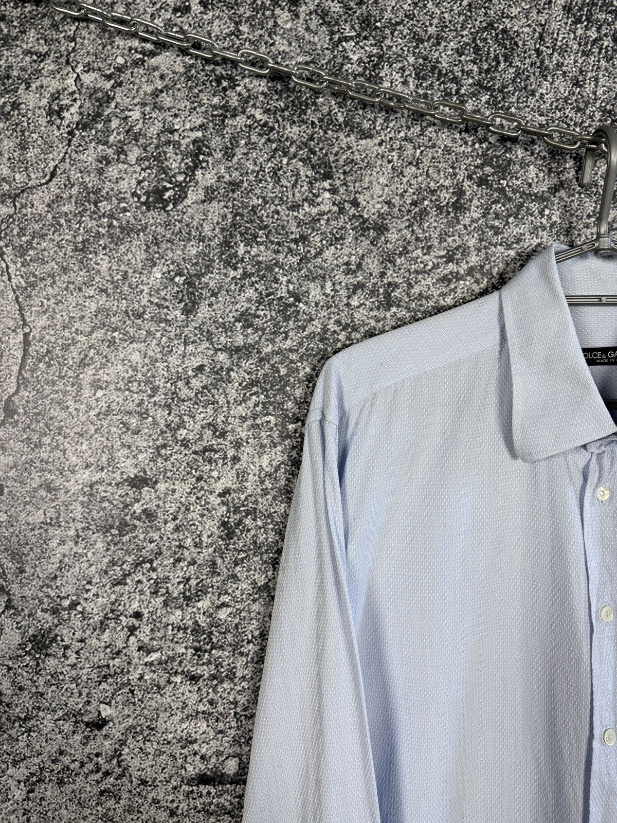 Dolce & Gabbana Dolce Gabbana Long Sleeve Shirt Button Up Italy Made Size 44 Size US XL / EU 56 / 4 - 3 Thumbnail