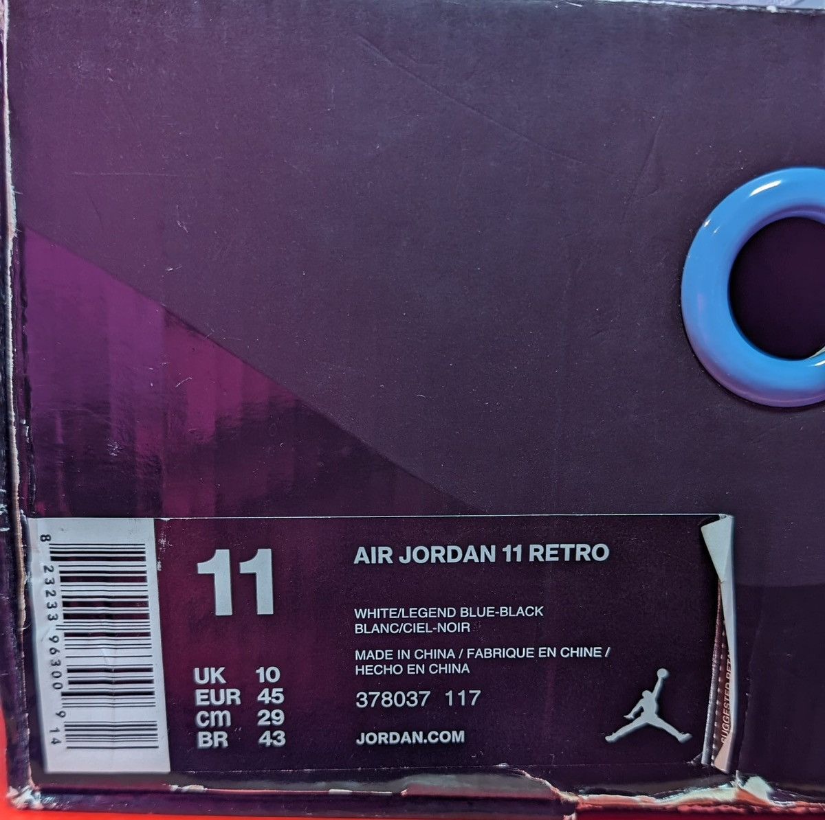 Jordan Brand Size 11 - Jordan 11 Retro High Legend Blue Size US 11 / EU 44 - 7 Thumbnail