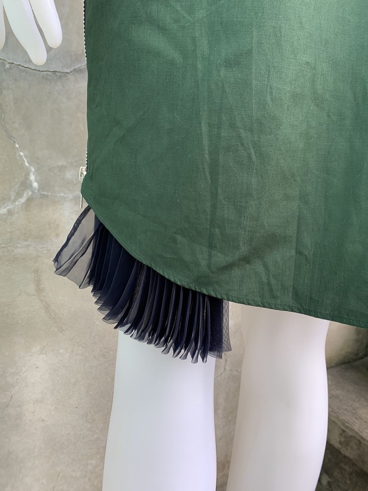 Sacai 2017 Reconstructed Pleated Panel Dress Size S / US 4 / IT 40 - 8 Thumbnail