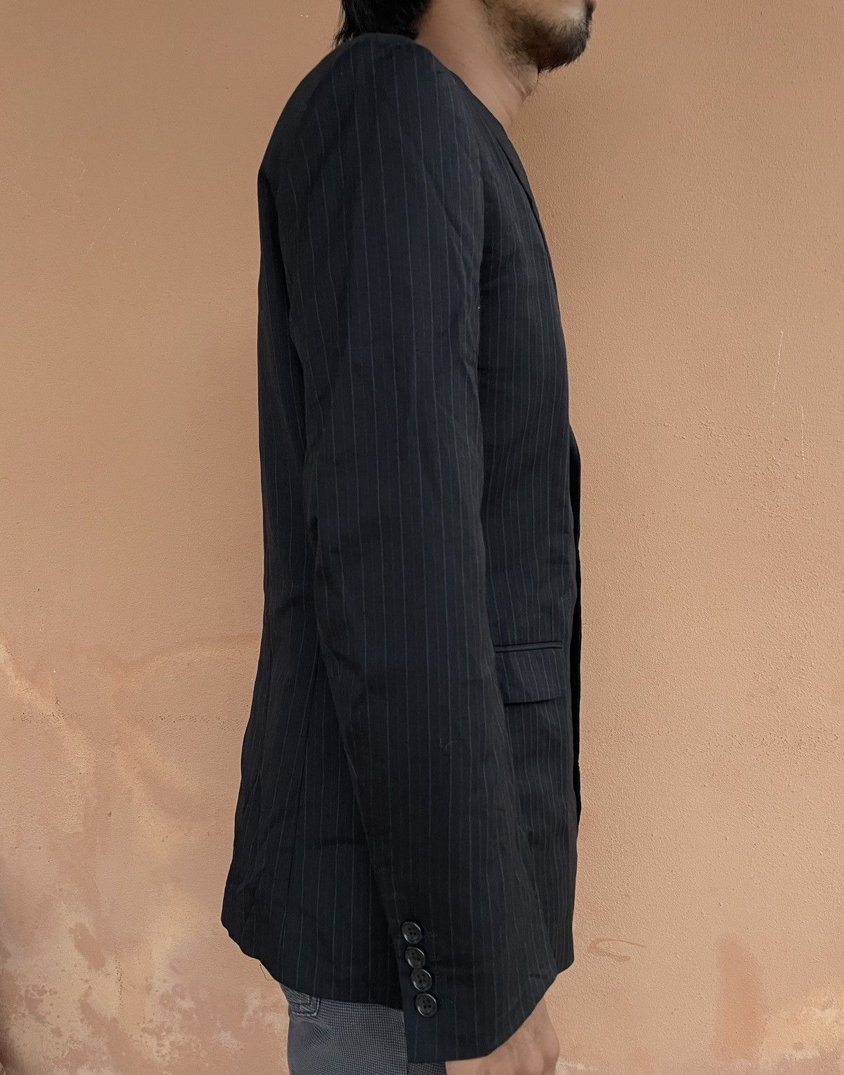 Takeo Kikuchi 🇯🇵 TAKEO KIKUCHI STRIPED BLAZER COAT JACKET Size US M / EU 48-50 / 2 - 20 Thumbnail
