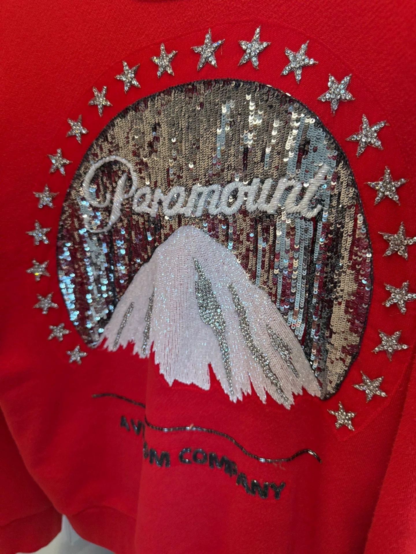 Gucci Gucci Red Paramount Mountain Sweatshirt Size US M / EU 48-50 / 2 - 6 Thumbnail