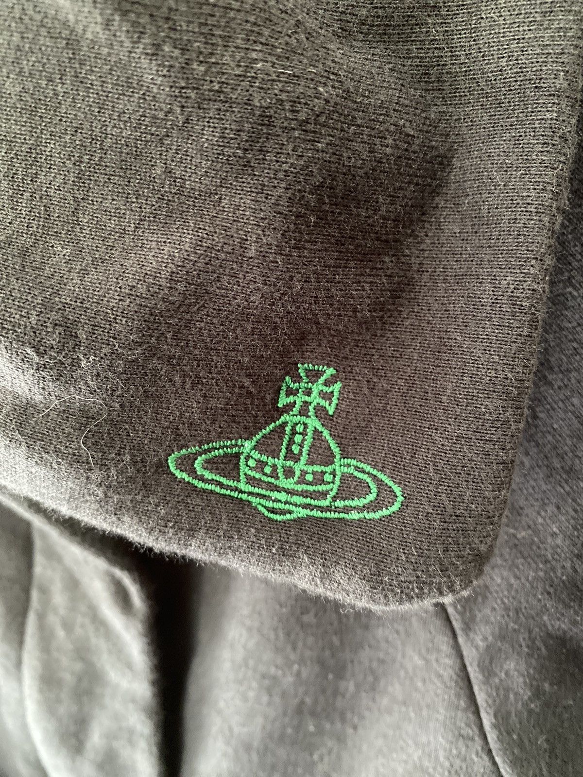 Vivienne Westwood 2000s Shawls colar embroideries logo sweat jacket Size S / US 4 / IT 40 - 5 Thumbnail