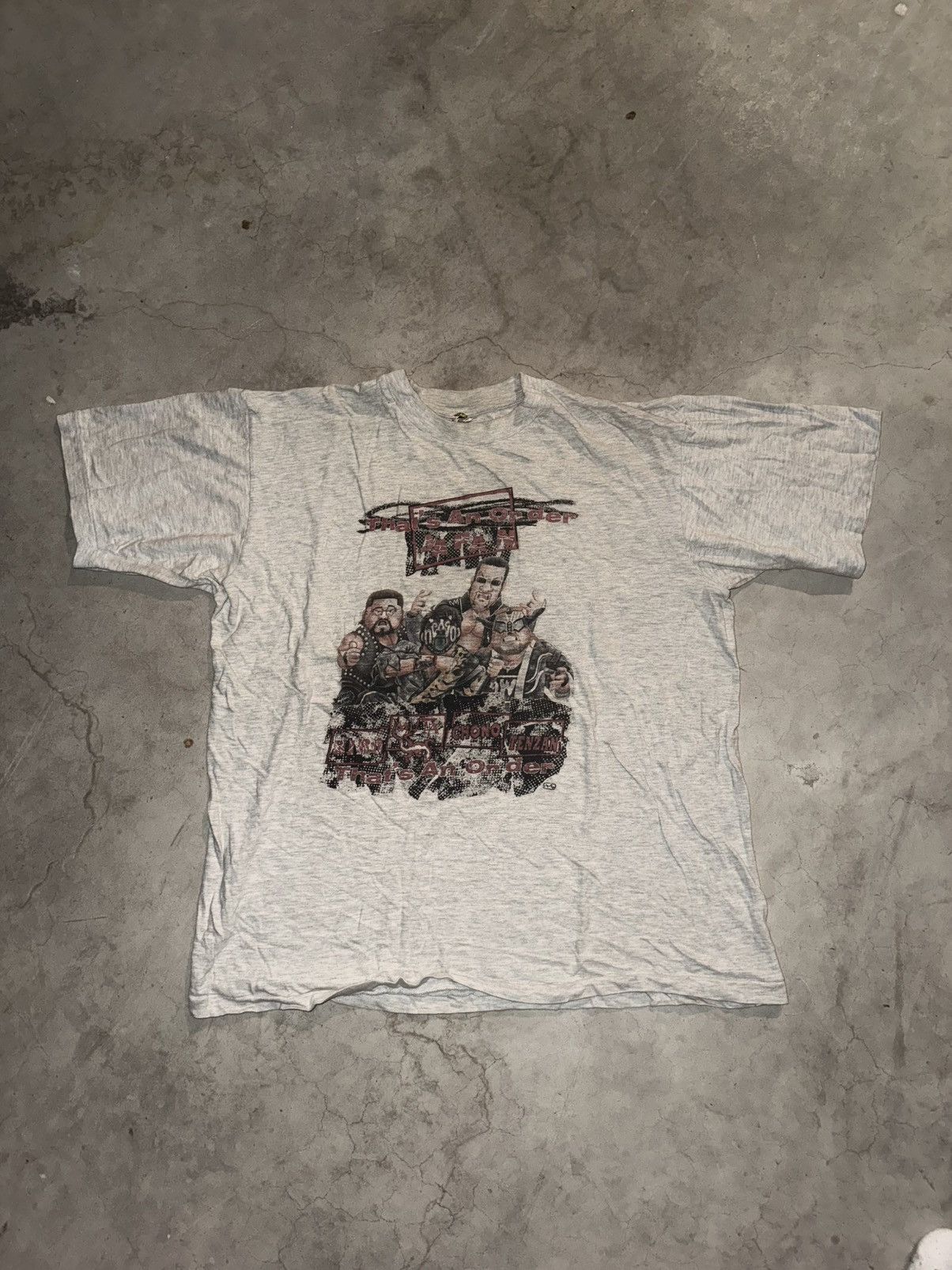 Vintage × WWE VINTAGE 90s NEW JAPAN PRO WRESTLING NWO TEE Size US L / EU 52-54 / 3 - 1 Thumbnail