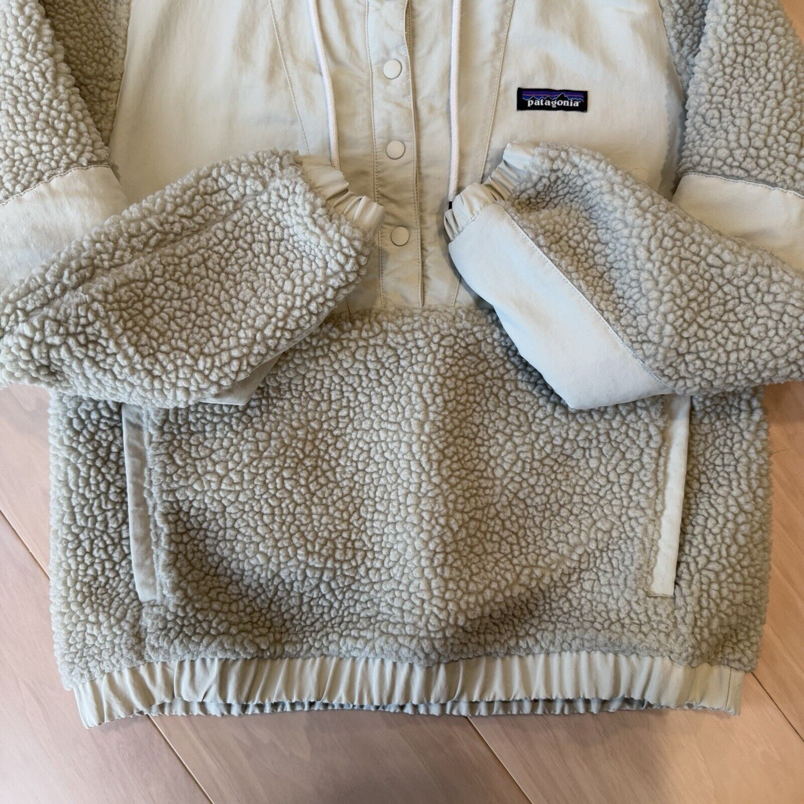Patagonia Patagonia Shelled Retro X Pullover Women's Small Beige Size S / US 4 / IT 40 - 5 Thumbnail