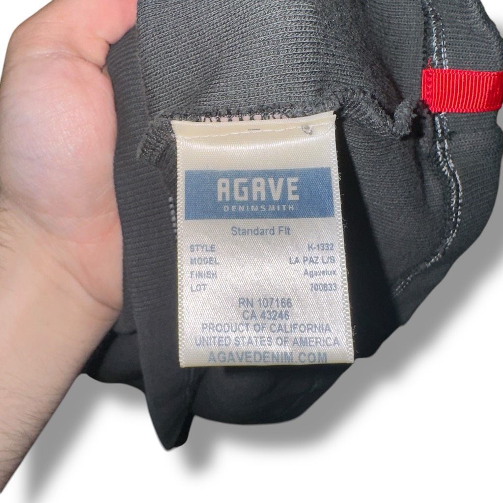 Agave Agave Lux LA PAZ Charcoal Gray Made in USA Cotton Crewneck S Size US L / EU 52-54 / 3 - 4 Thumbnail