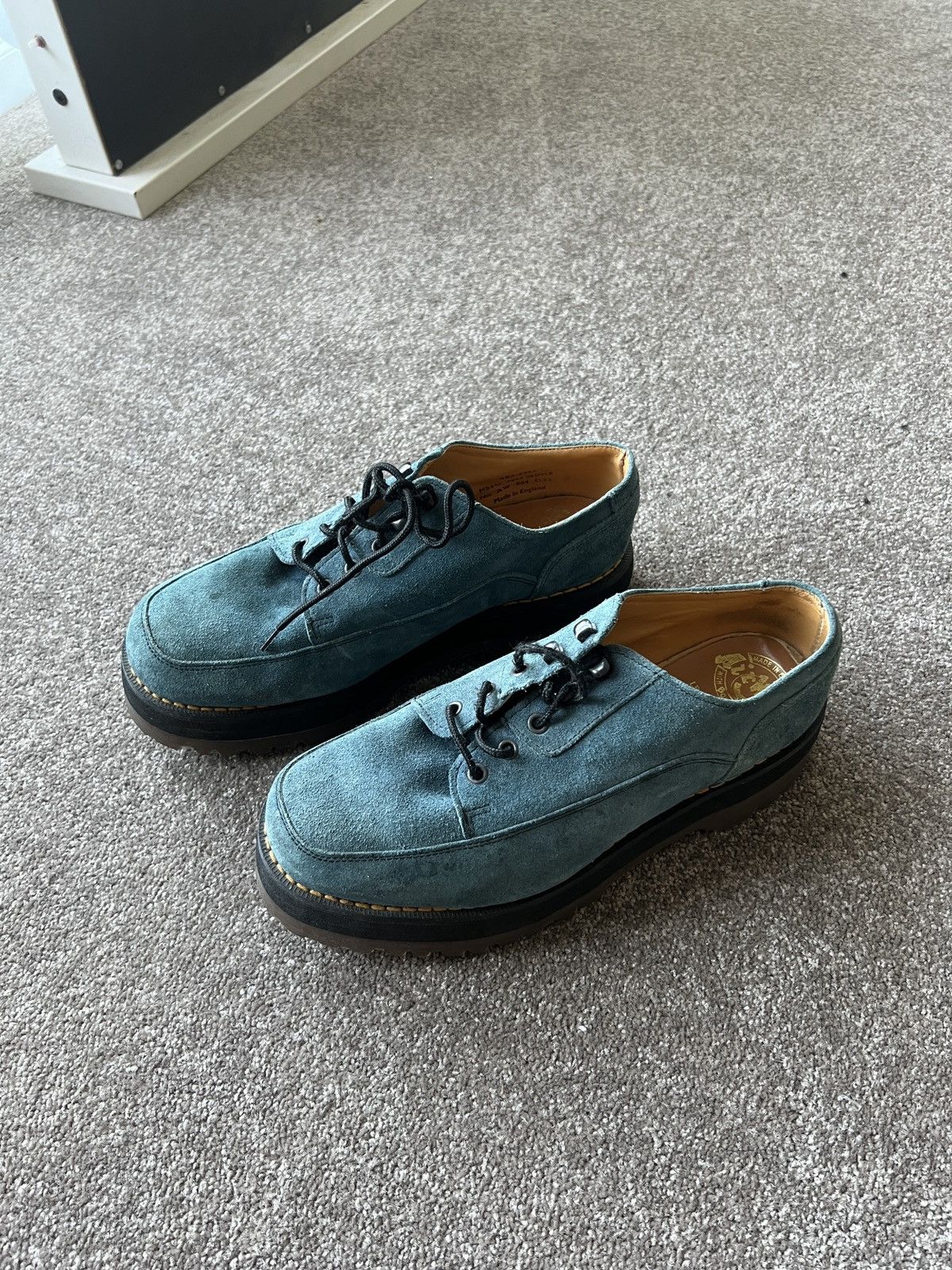 Other VINTAGE RARE DR. MARTENS BLUE SUEDE Size US 8.5 / IT 38.5 - 2 Thumbnail