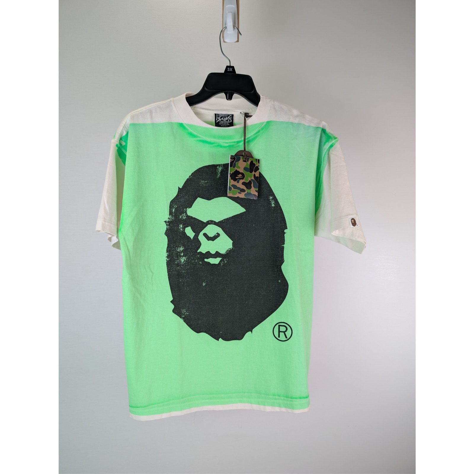 Bape × Saint Michael o1rshd1 Genuine nowhere Journey T-Shirt in Mint Green Size US S / EU 44-46 / 1 - 1 Thumbnail