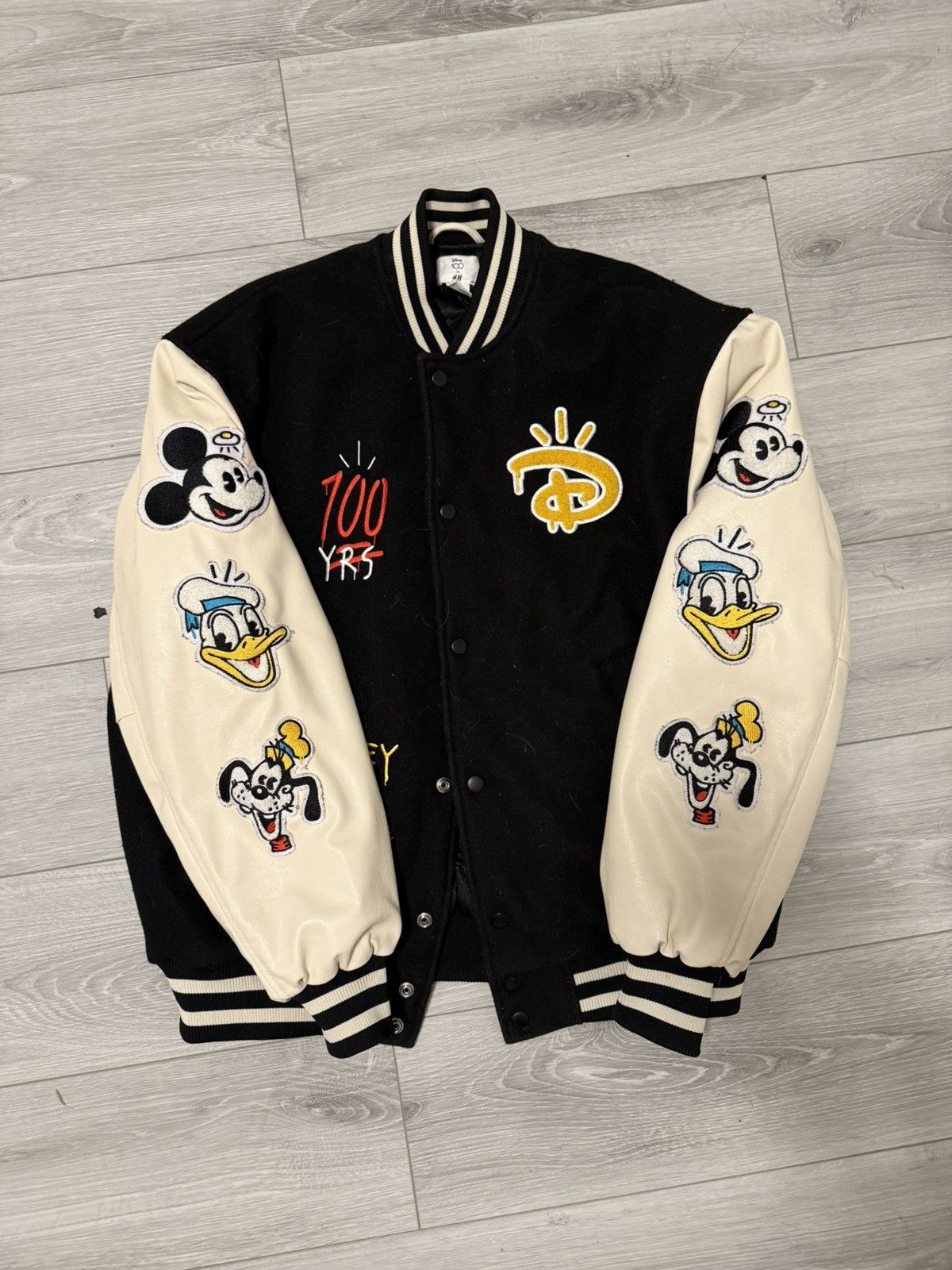 H&M Disney 100th anniversary varsity jacket Size US M / EU 48-50 / 2 - 1 Thumbnail
