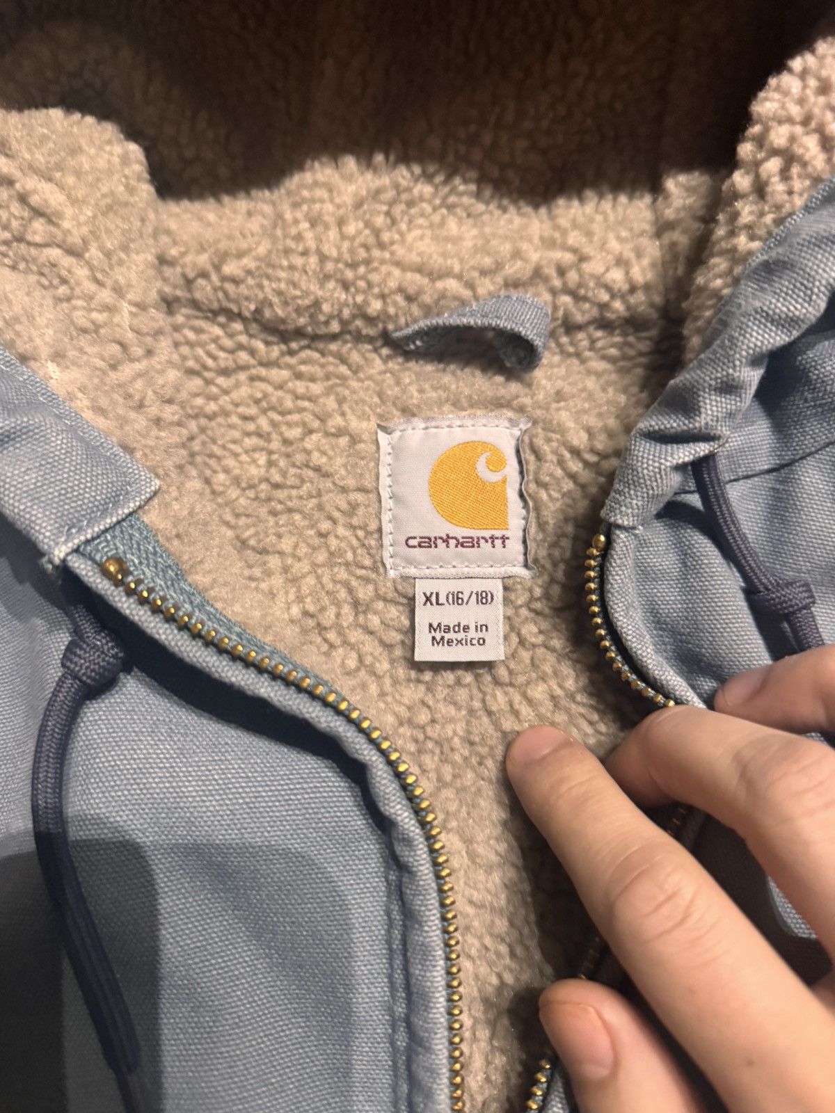 Vintage Carhartt WJ141 Sierra Jacket Seaglass Blue Womens XL /Mens L Size US L / EU 52-54 / 3 - 3 Thumbnail