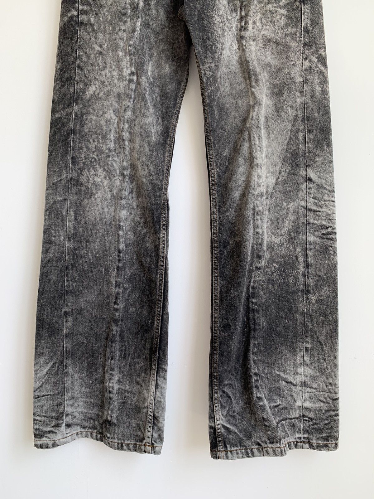 Y/Project Y/Project Metal Wire Wide Leg Jeans Size US 26 / EU 42 - 11 Thumbnail