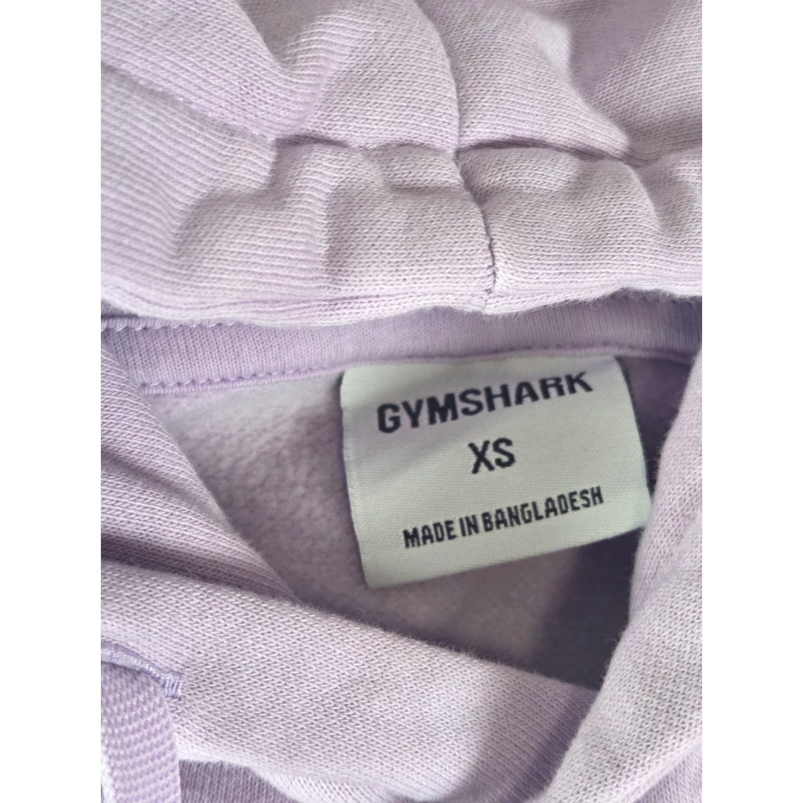 Gymshark VINTAGE: Gymshark Hoodie Womens XS Purple Pullover Kangaroo Pocket Lightweight Sweatshirt Size XS / US 0-2 / IT 36-38 - 4 Thumbnail