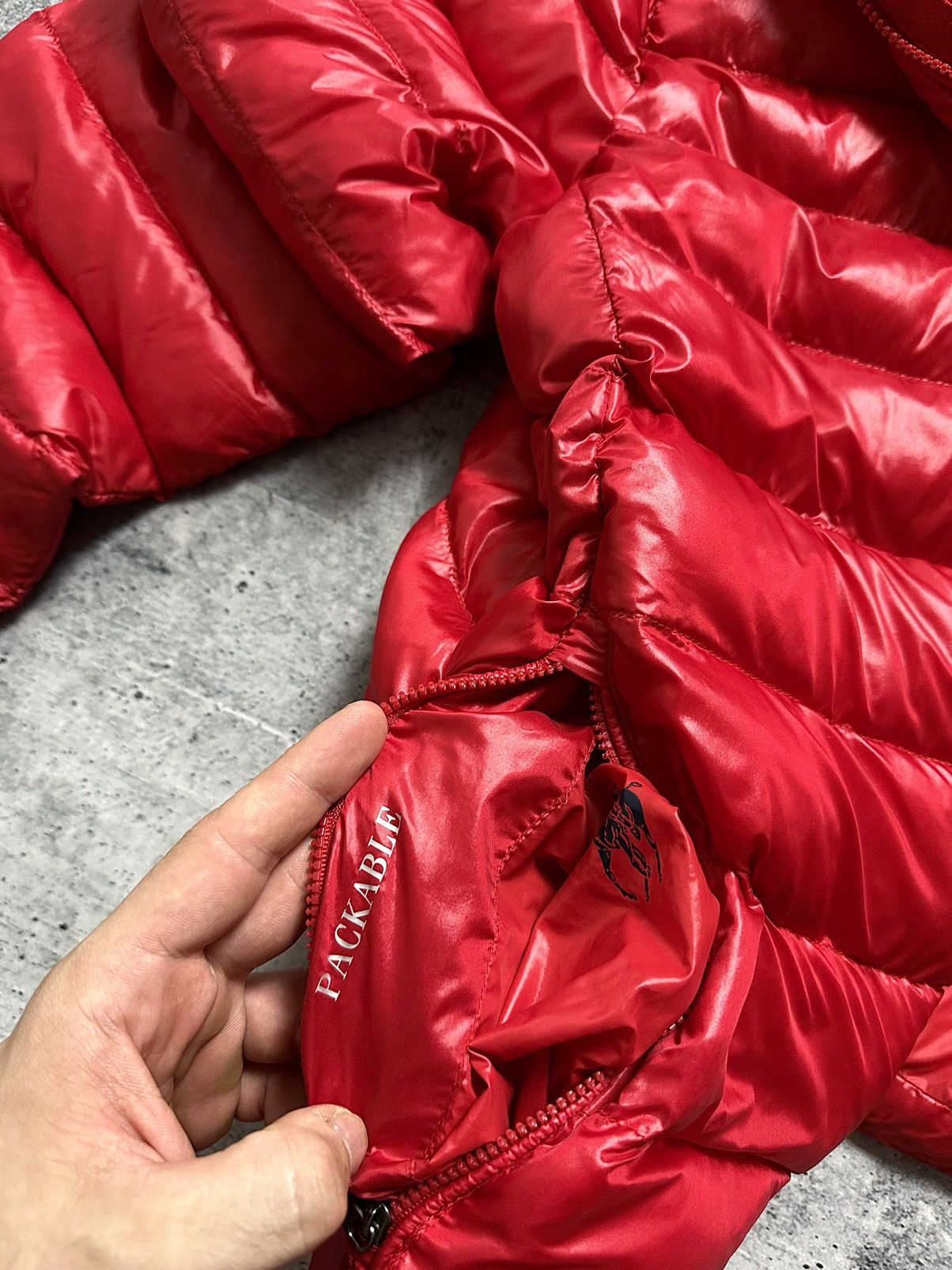Polo Ralph Lauren Polo Ralph Lauren Down Packable Puffer Y2K Jacket Size US XL / EU 56 / 4 - 6 Thumbnail