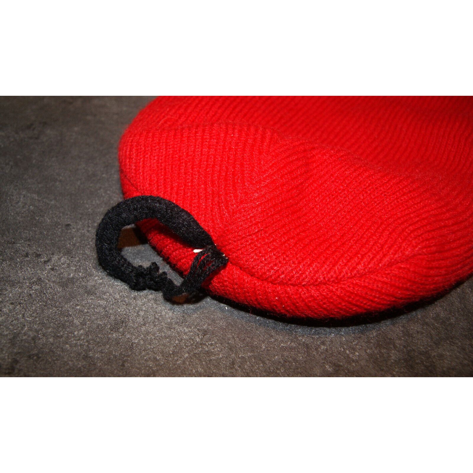 Vintage VTG Knit Ski Balaclava 70s Robber Mask Full Face 3 Hole Size ONE SIZE - 3 Thumbnail
