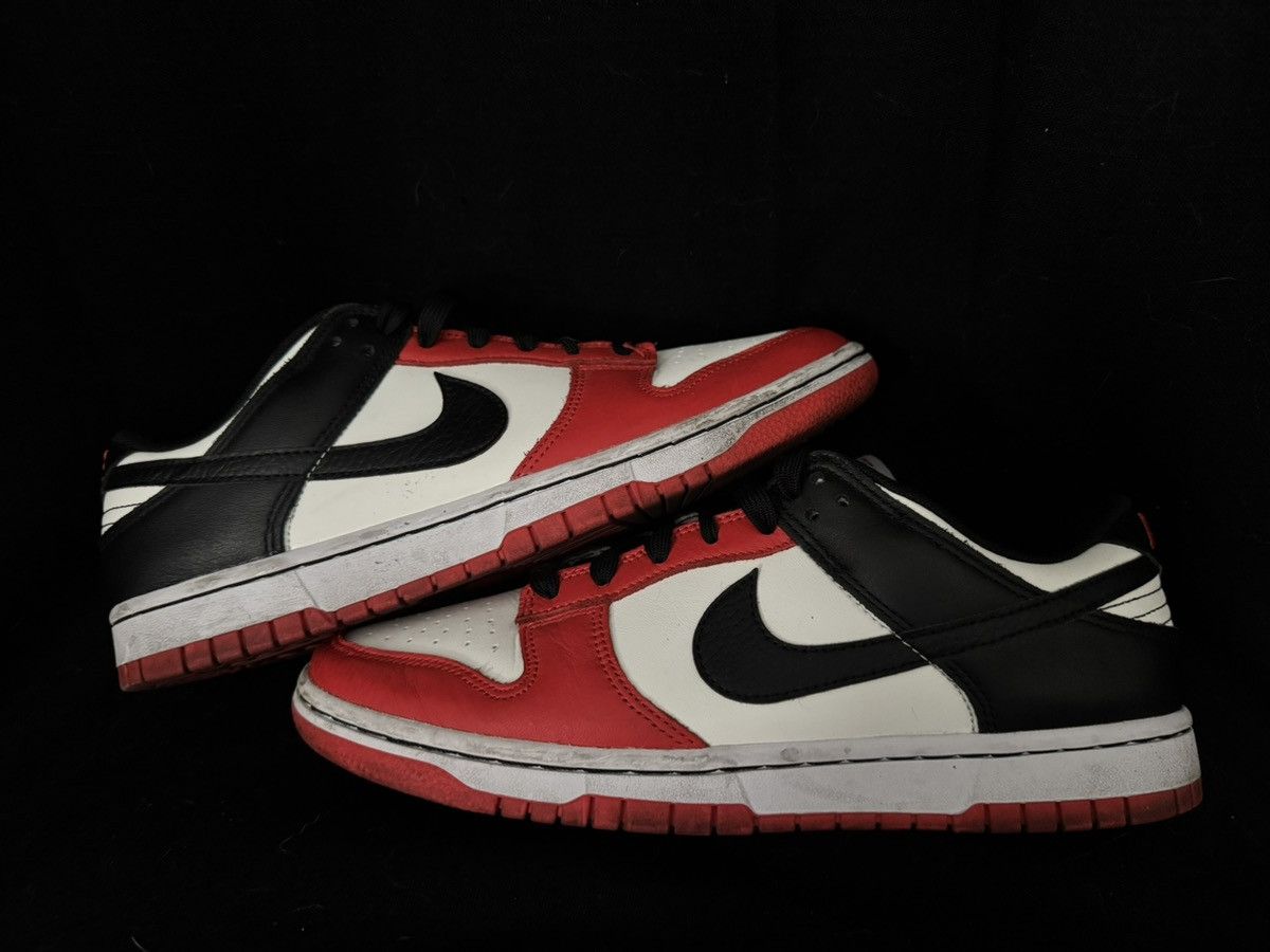 Nike Nike Dunk Low EMB (NBA 75th Anniversary Chicago) Size US 8.5 / EU 41-42 - 2 Thumbnail