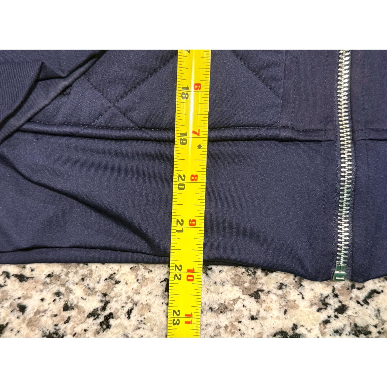 Ralph Lauren Lauren Ralph Lauren Jacket Sz S Blue Quilted Bomber Full Zip with Pockets Women Size S / US 4 / IT 40 - 3 Thumbnail
