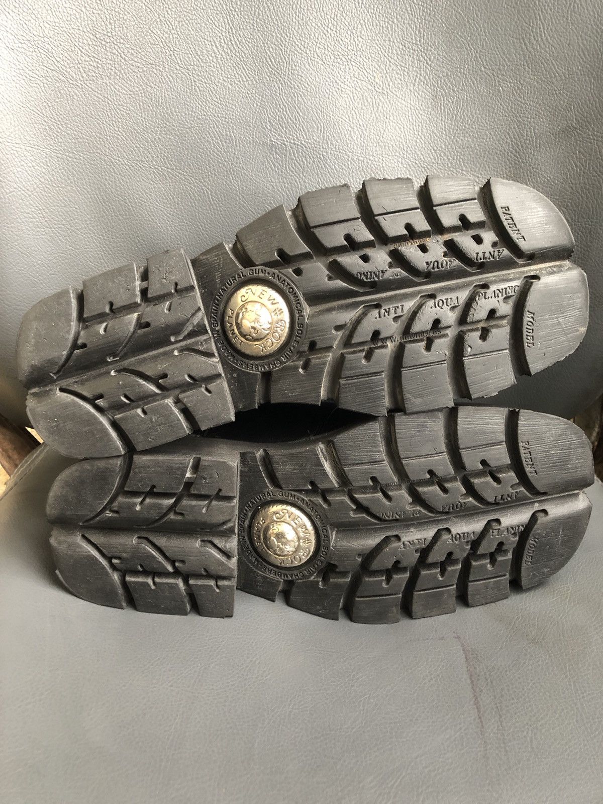 New Rock New Rock Black Leather Women’s Shoes Size 39 Made In 🇪🇸 Size US 8.5 / IT 38.5 - 17 Thumbnail