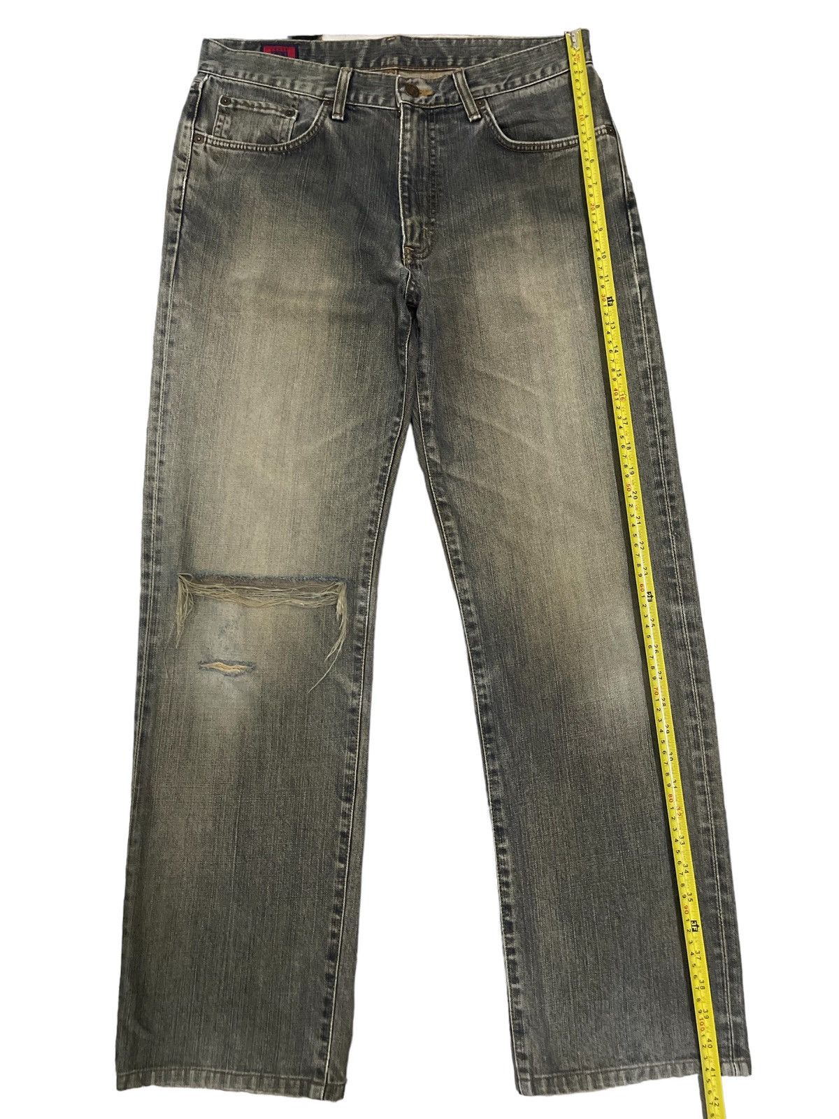 Edwin Vintage Edwin 503 Classic Style Distressed Jeans Size US 33 - 11 Thumbnail