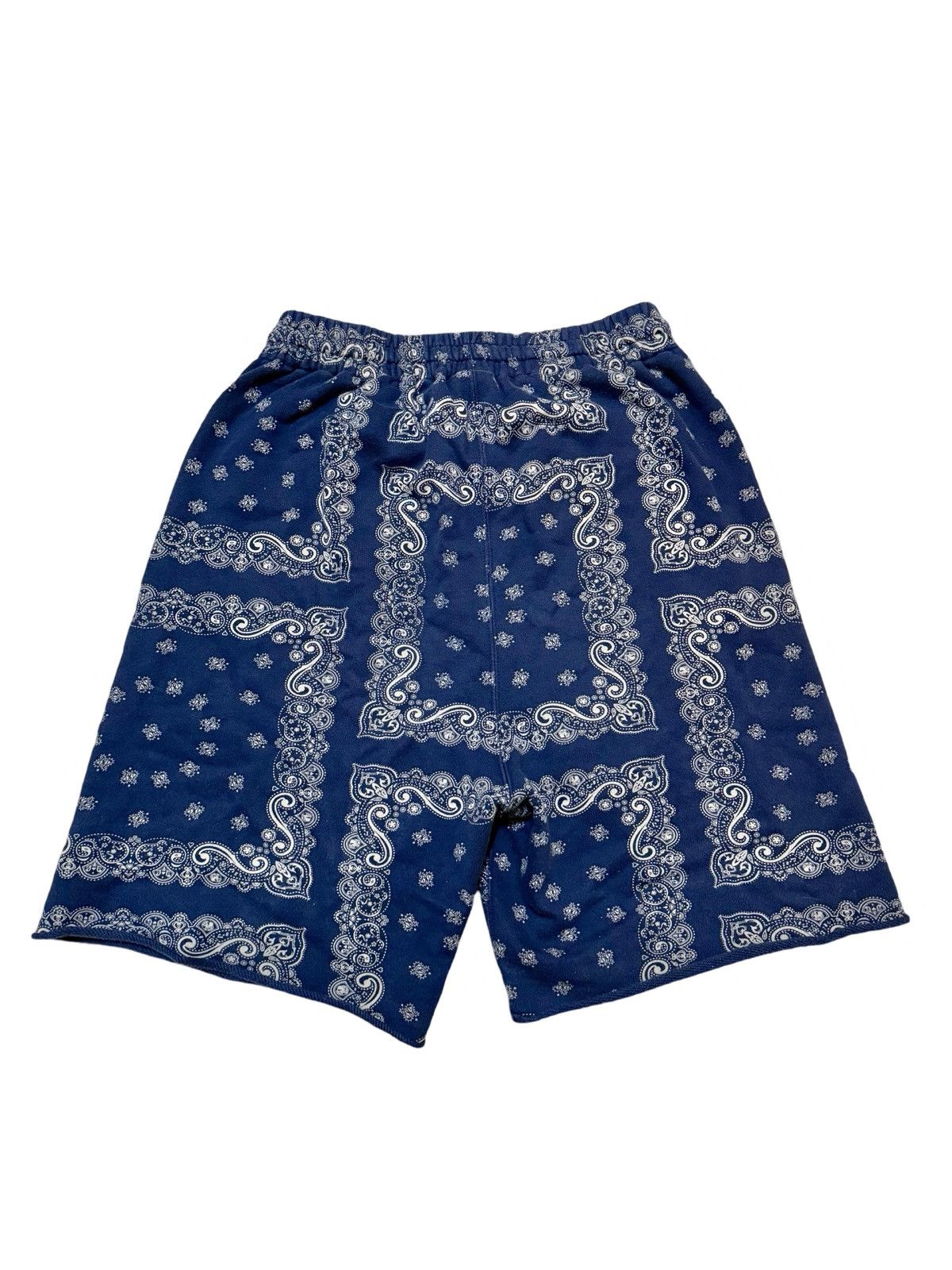 Number (N)ine Raw Hem Paisley Shorts Size US 32 / EU 48 - 2 Thumbnail
