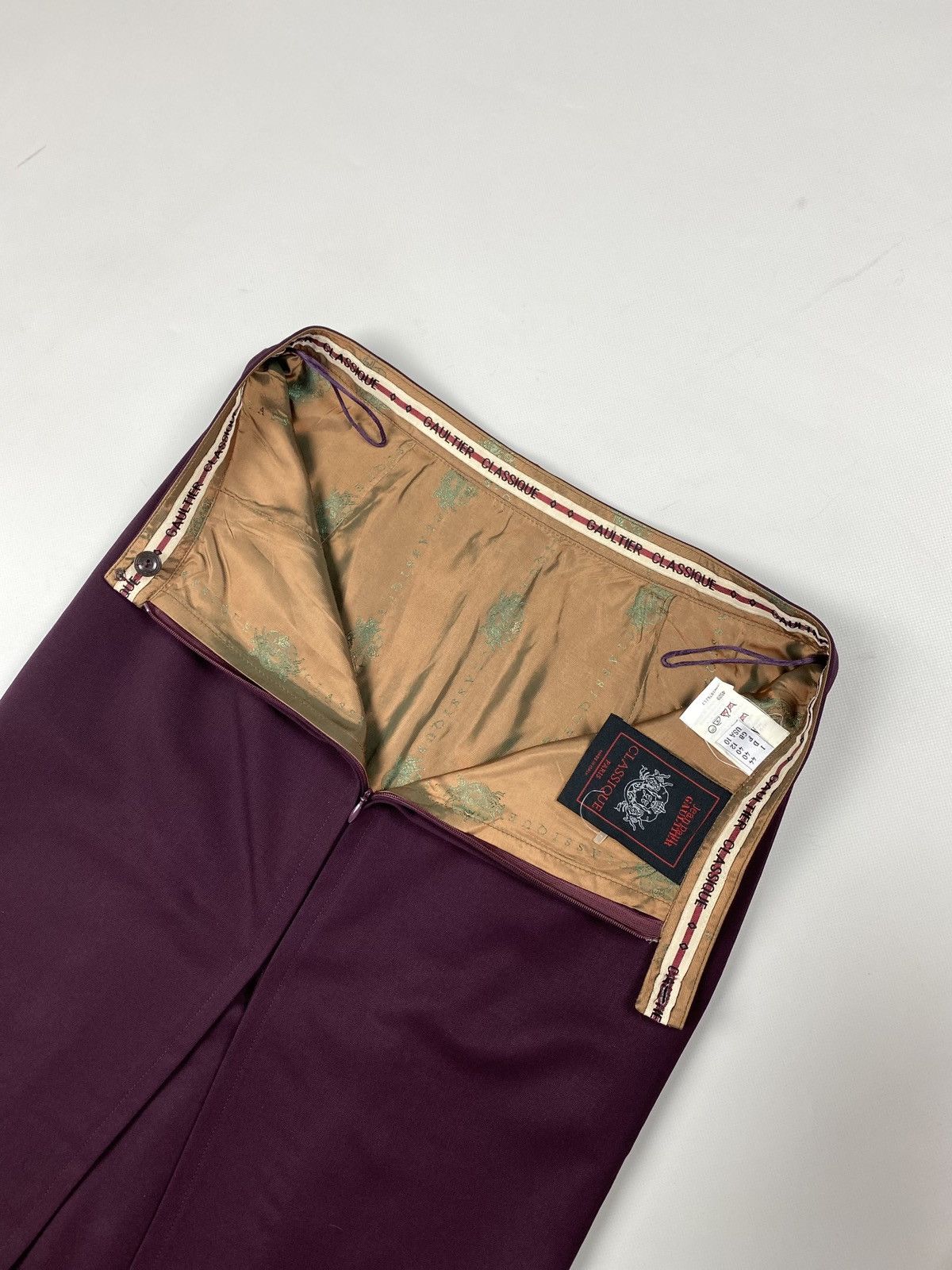 Vintage JPG Jean Paul Gaultier Classique vintage ladies wool skirt Size 32" / US 10 / IT 46 - 18 Thumbnail