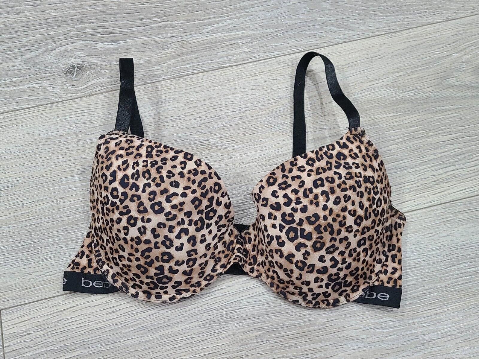 United Colors Of Benetton Bebe Bra Size 38D Leopard Print Logo Size ONE SIZE - 1 Thumbnail