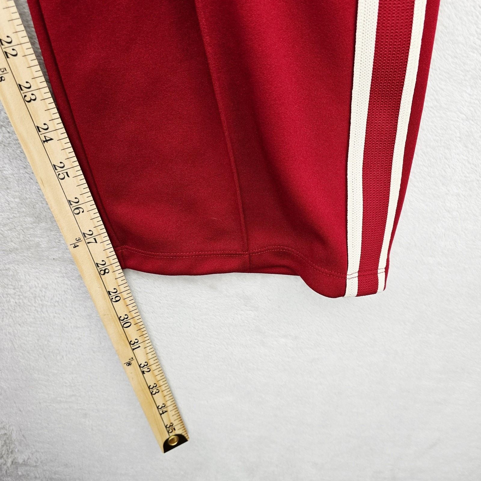 Gap GAP Track Pants Size XL red Striped Tricot Straight Baggy Size US 36 / EU 52 - 9 Thumbnail